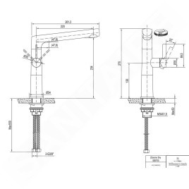 Villeroy & Boch Sorano - Mitigeur d'évier, inox 926700LC
