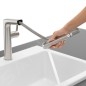Villeroy & Boch Sorano - Mitigeur d'évier avec bec extractible, inox 926900LC