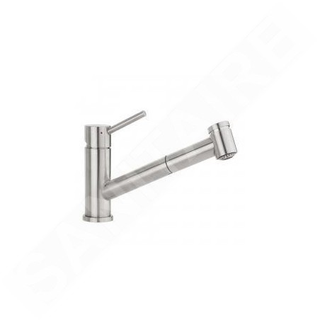 Villeroy & Boch Como - Mitigeur d'évier avec douchette extractible, inox 927200LC