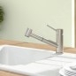 Villeroy & Boch Como - Mitigeur d'évier avec douchette extractible, inox 927200LC