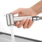 Villeroy & Boch Como - Mitigeur d'évier avec douchette extractible, inox 927200LC