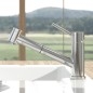 Villeroy & Boch Como - Mitigeur d'évier avec douchette extractible, inox poli 927200LE