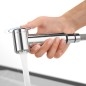 Villeroy & Boch Como - Mitigeur d'évier avec douchette extractible, inox poli 927200LE