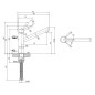 Villeroy & Boch Como - Mitigeur d'évier, inox 927500LC