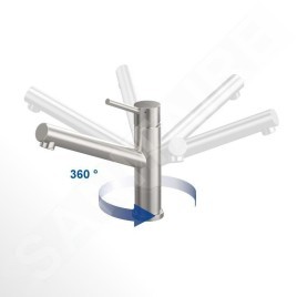 Villeroy & Boch Como - Mitigeur d'évier, inox 927500LC