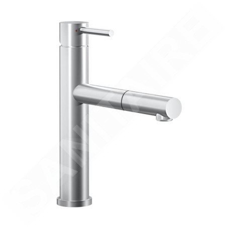 Villeroy & Boch Como - Mitigeur d'évier avec bec extractible, inox 927900LC