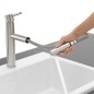 Villeroy & Boch Como - Mitigeur d'évier avec bec extractible, inox 927900LC