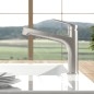 Villeroy & Boch Junis - Mitigeur d'évier avec douchette extractible, inox 928200LC