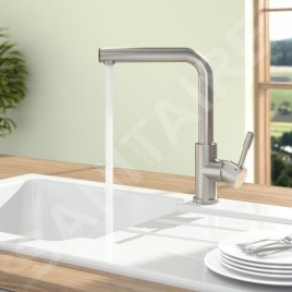 Villeroy & Boch Modern Steel - Mitigeur d'évier, inox 966811LC