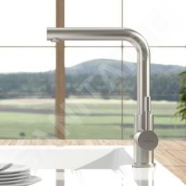 Villeroy & Boch Modern Steel - Mitigeur d'évier, inox 966811LC