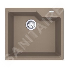 Franke Urban - Évier en fragranit UBG 610-56, 56x50 cm, cachemire 114.0700.065