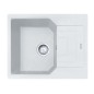 Franke Urban - Évier en fragranit UBG 611-62, 620x500 mm, blanc arctique 114.0700.095