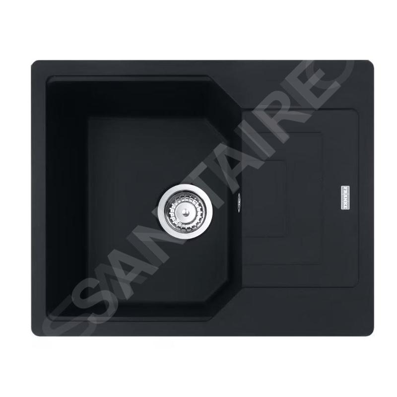 Franke Urban - Évier en fragranit UBG 611-62, 620x500 mm, noir mat 114.0700.097