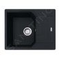 Franke Urban - Évier en fragranit UBG 611-62, 620x500 mm, noir mat 114.0700.097