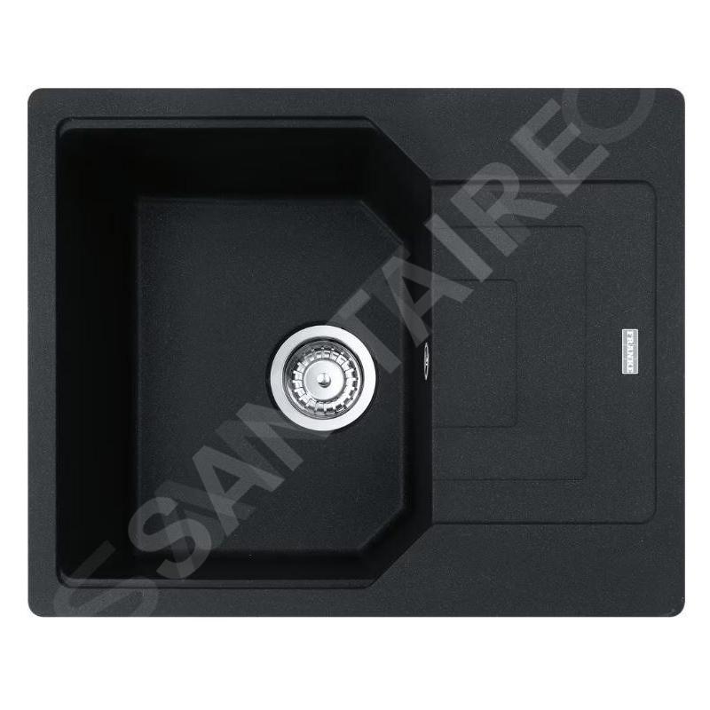 Franke Urban - Évier en fragranit UBG 611-62, 620x500 mm, onyx 114.0700.098