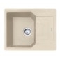 Franke Urban - Évier en fragranit UBG 611-62, 620x500 mm, sable 114.0700.099