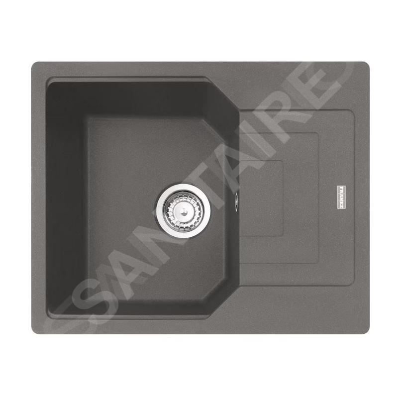 Franke Urban - Évier en fragranit UBG 611-62, 620x500 mm, pierre grise 114.0700.101 Franke Urban - Évier en fragranit UBG 611-62, 620x500 mm, pierre grise 114.0700.101