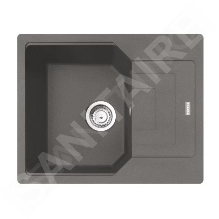 Franke Urban - Évier en fragranit UBG 611-62, 620x500 mm, pierre grise 114.0700.101