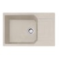 Franke Urban - Évier en fragranit UBG 611-78 BB, 780x500 mm, sahara 114.0700.107