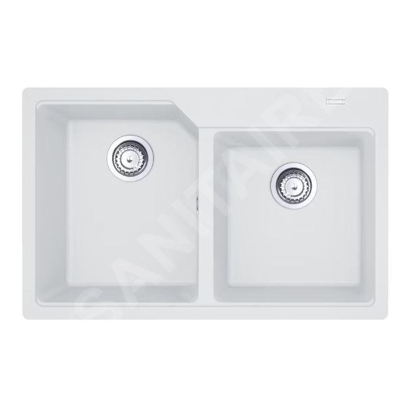 Franke Urban - Évier en fragranit UBG 611-78, 780x500 mm, blanc arctique 114.0700.116 Franke Urban - Évier en fragranit UBG 611-78, 780x500 mm, blanc arctique 114.0700.116