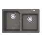 Franke Urban - Évier en fragranit UBG 611-78, 780x500 mm, pierre grise 114.0700.119 Franke Urban - Évier en fragranit UBG 611-78, 780x500 mm, pierre grise 114.0700.119