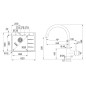 Franke Colonnes - Set de cuisine G270KA, évier en fragranit CNG 611-62 TL/2 + robinet FC 6018.424, cachemire 114.0700.669 Franke Colonnes - Set de cuisine G270KA, évier en fragranit CNG 611-62 TL/2 + robinet FC 6018.424, cachemire 114.0700.669
