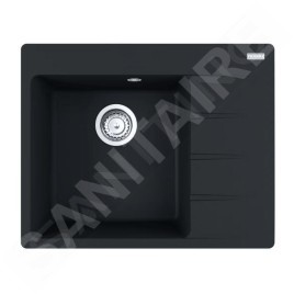 Franke Colonnes - Set de cuisine G270MČ, évier en fragranit CNG 611-62 TL/2  + robinet  FC 6018.901, noir mat 114.0700.670