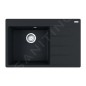 Franke Colonnes - Set de cuisine G251MČ, évier en fragranit CNG 611-78 TL/2 + robinet FS 3230.031, noir mat / chrome Franke Colonnes - Set de cuisine G251MČ, évier en fragranit CNG 611-78 TL/2 + robinet FS 3230.031, noir mat / chrome