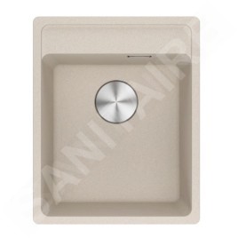 Franke Colonnes - Set de cuisine G253SA, évier en fragranit MGG 610-37 RTL + robinet FS 3230.031, sahara/chrome 114.0700.699