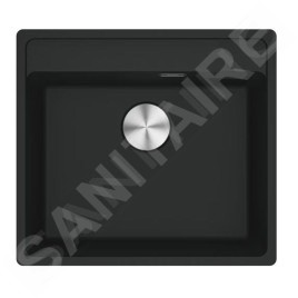 Franke Colonnes - Set de cuisine G254MČ, évier en fragranit MRG 610-52 RTL + robinet FS 3229.031, noir mat / chrome 114.0700.702