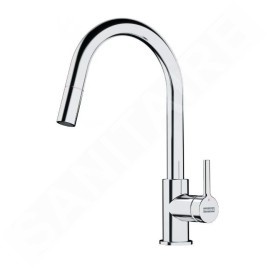 Franke Colonnes - Set de cuisine G254SA, évier en fragranit MRG 610-52 + robinet FS 3229.031, sahara/chrome 114.0700.704