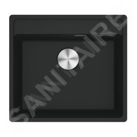Franke Colonnes - Set de cuisine G255MČ, évier en fragranit MRG 610-52 + robinet FS 3230.031, noir mat / chrome 114.0700.707