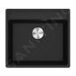 Franke Colonnes - Set de cuisine G255O, évier en fragranit MRG 610-52 + robinet FS 3230.031, onyx/chrome 114.0700.708 Franke Colonnes - Set de cuisine G255O, évier en fragranit MRG 610-52 + robinet FS 3230.031, onyx/chrome 114.0700.708