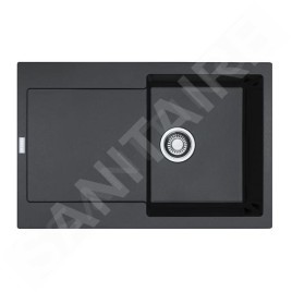 Franke Colonnes - Set de cuisine G258O, évier en fragranit MRG 611 + robinet FS 3229.031, onyx / chrome 114.0700.718