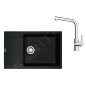 Franke Colonnes - Set de cuisine G261O, évier en fragranit MRG 611-78 BB + robinet FS 3230.031, onyx/chrome 114.0700.727 Franke Colonnes - Set de cuisine G261O, évier en fragranit MRG 611-78 BB + robinet FS 3230.031, onyx/chrome 114.0700.727