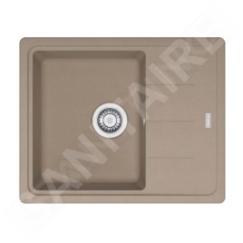 Franke Colonnes - Ensemble G262KA, évier en fragranit BFG 611-62 et robinet FP 3230.031, cachemire / chrome 114.0700.729