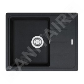 Franke Colonnes - Set de cuisine G262O, évier en fragranit BFG 611-62, onyx + robinet FS 3230.031, onyx/chrome 114.0700.731