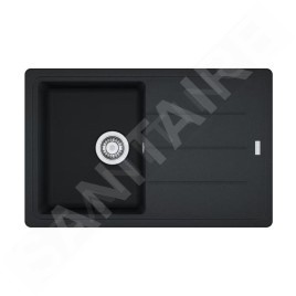 Franke Colonnes - Set de cuisine G263O, évier en fragranit BFG 611-78, onyx + robinet FS 3230.031, onyx / chrome 114.0700.736