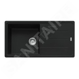 Franke Colonnes - Set de cuisine G264MČ, évier en fragranit BFG 611 + robinet FS 3230.031, noir mat / chrome 114.0700.740