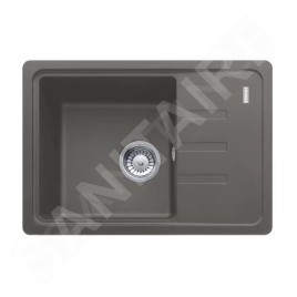 Franke Colonnes - Set de cuisine G265O, évier en fragranit BSG 611-62 + robinet FP 9000.031, gris pierre / chrome 114.0700.747