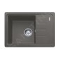 Franke Colonnes - Set de cuisine G265O, évier en fragranit BSG 611-62 + robinet FP 9000.031, gris pierre / chrome 114.0700.747