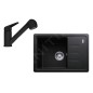 Franke Colonnes - Set de cuisine G118MČ, évier en fragranit BSG 611-62 + robinet FC 9547.901, noir mat 114.0700.753 Franke Colonnes - Set de cuisine G118MČ, évier en fragranit BSG 611-62 + robinet FC 9547.901, noir mat 114.0700.753