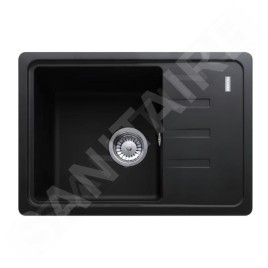 Franke Colonnes - Set de cuisine G118MČ, évier en fragranit BSG 611-62 + robinet FC 9547.901, noir mat 114.0700.753