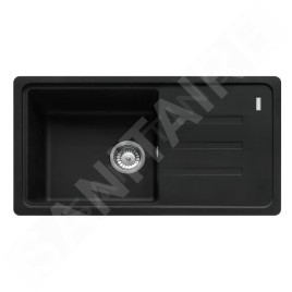 Franke Colonnes - Set de cuisine G267MČ, évier en fragranit BSG 611-78/39 + robinet FP 9000.031, noir mat / chrome 114.0700.754