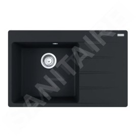 Franke Colonnes - Set de cuisine G272MČ, évier en fragranit CNG 611-78 TL/2 + robinet FC 6018.901,  noir mat 114.0700.778