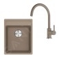 Franke Colonnes - Set de cuisine G273KA, évier en fragranit MRG 610-37 RTL+ robinet FN 6018.424, cachemire 114.0700.781 Franke Colonnes - Set de cuisine G273KA, évier en fragranit MRG 610-37 RTL+ robinet FN 6018.424, cachemire 114.0700.781