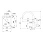 Franke Colonnes - Set de cuisine G273KA, évier en fragranit MRG 610-37 RTL+ robinet FN 6018.424, cachemire 114.0700.781 Franke Colonnes - Set de cuisine G273KA, évier en fragranit MRG 610-37 RTL+ robinet FN 6018.424, cachemire 114.0700.781