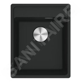 Franke Colonnes - Set de cuisine G273MČ, évier en fragranit MRG 610-37 RTL + robinet FN 6018.901, noir mat 114.0700.782