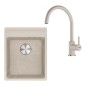 Franke Colonnes - Set de cuisine G273SA, évier en fragranit MRG 610-37 RTL + robinet FP 6018.082, sahara 114.0700.784 Franke Colonnes - Set de cuisine G273SA, évier en fragranit MRG 610-37 RTL + robinet FP 6018.082, sahara 114.0700.784