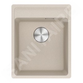 Franke Colonnes - Set de cuisine G273SA, évier en fragranit MRG 610-37 RTL + robinet FP 6018.082, sahara 114.0700.784